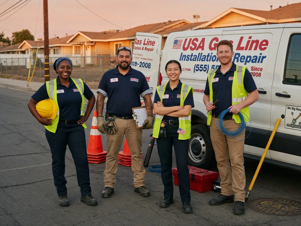 Gas Line Installation company in Oskaloosa, KS